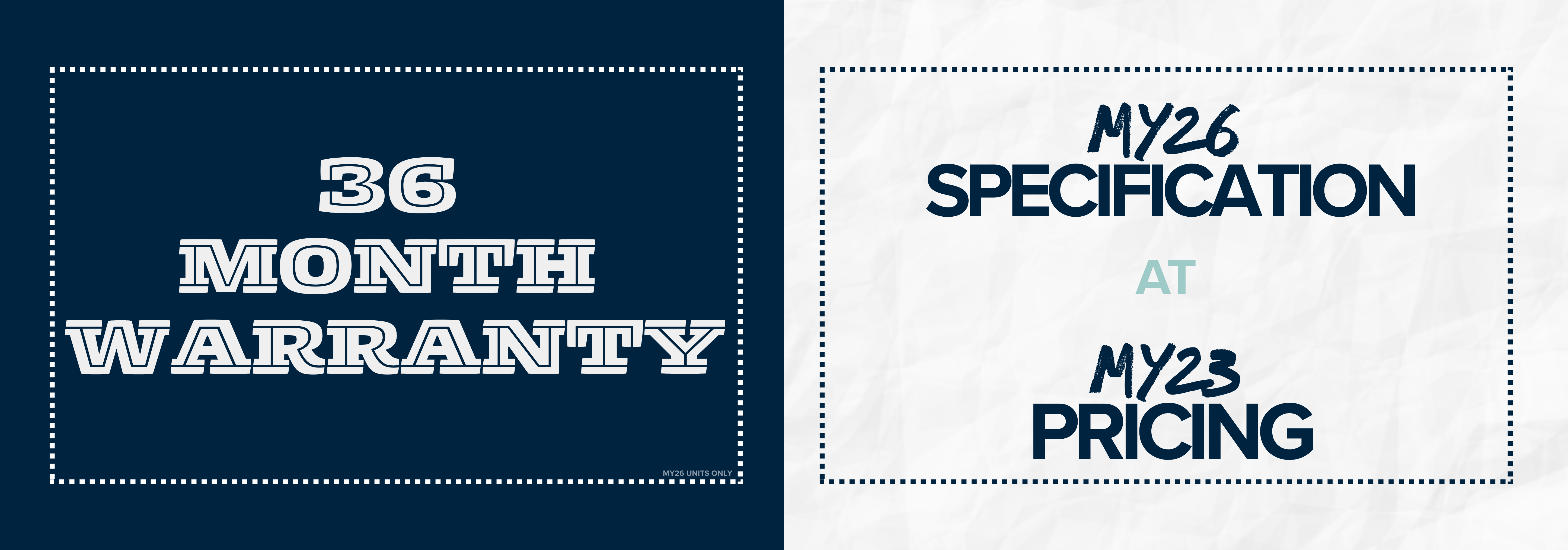 WARRANTY AND PRICING