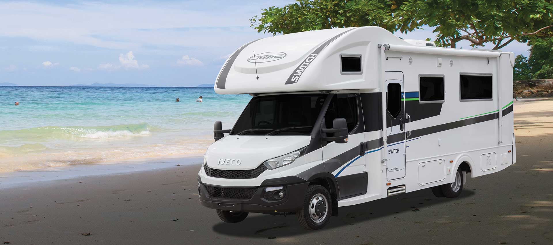 SWITCH Sunliner Switch Motorhome a stylish new motor home Sunliner RV