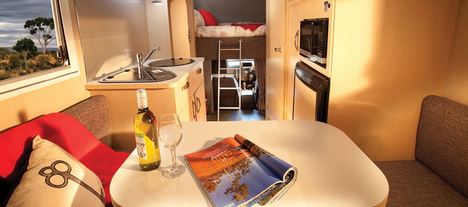 A small motorhome with options A small motorhome with options