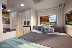 Sunliner Trex Motorhome 2019 - bed down